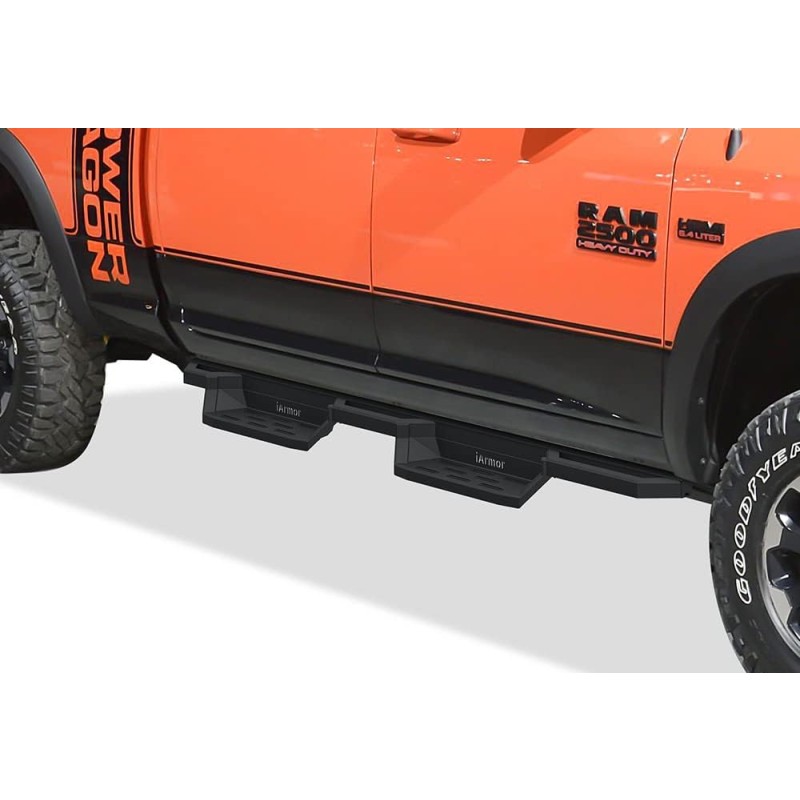 Aps Aluminum Drop Steps Running Boards For Selected Dodge Ram Crew Cab Aps